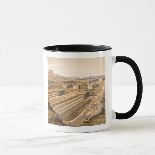 Taza Muelles en Sebastopol, placa 'de Seat de la guerra (Derecha)