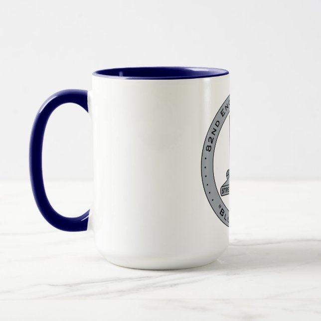 Taza Muerga azul grande (Izquierda)