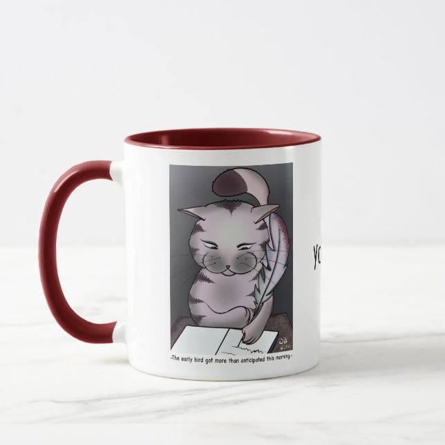 Taza Muerga de aves temprano (Izquierda)