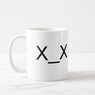 taza muerta del Emoticon del x_x