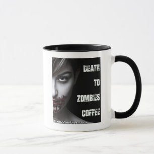 Taza Muerte al café de los zombis