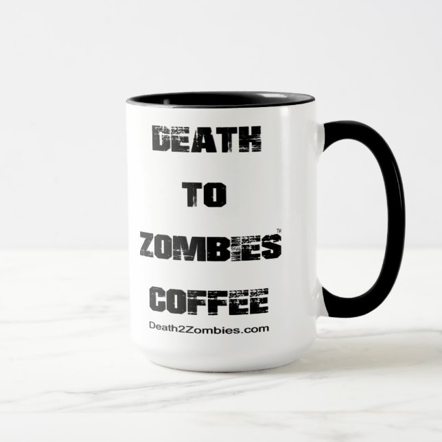 Taza Muerte al café de los zombis (Derecha)