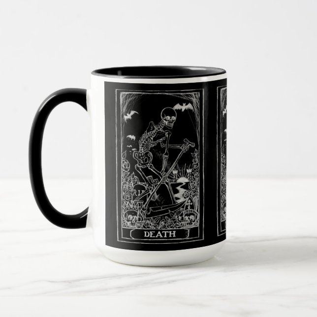 Taza Muerte Tarot Mug (Izquierda)