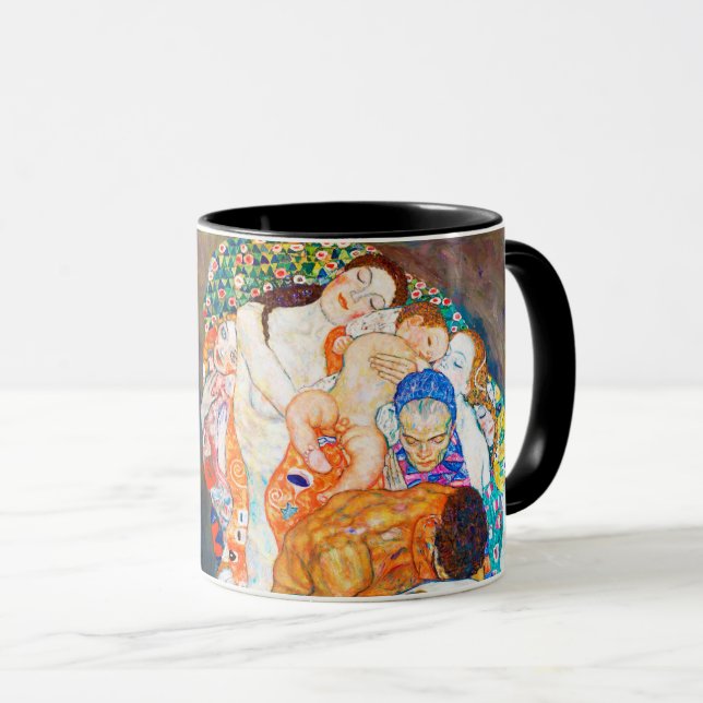 Taza Muerte y vida, Gustav Klimt (Anverso derecho)
