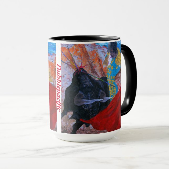 Taza Muertes bubblepacífico (Anverso derecho)