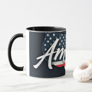 Taza Muertes de la bandera estadounidense
