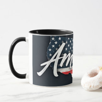 Taza Muertes de la bandera estadounidense