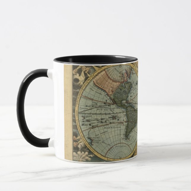 Taza Muertes de mapas del mundo antiguo (Izquierda)