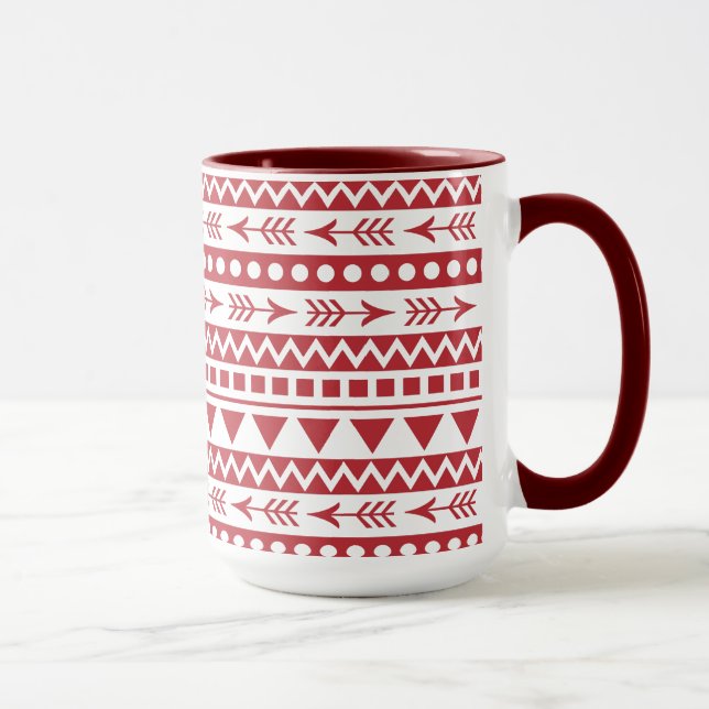 Taza Muertes de patrón azteca (Derecha)