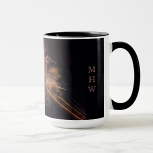 Taza Muertes monográficas del personalizado de fuegos a