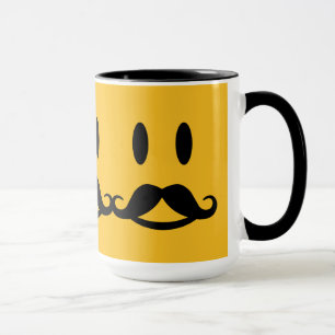 Taza Muertes personalizados del Feliz Mustache