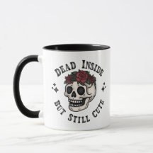 Muerto Dentro Pero Todavía Corto Gótico Floral