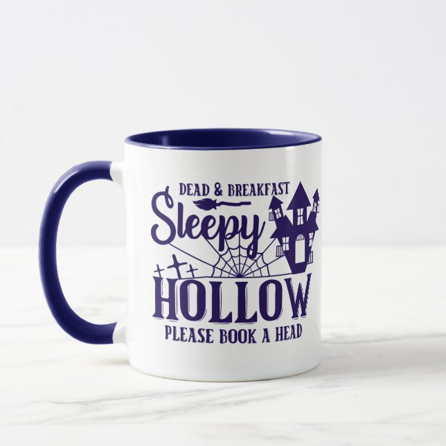 Taza Muerto y desayuno Sleepy Hollow Halloween (Izquierda)