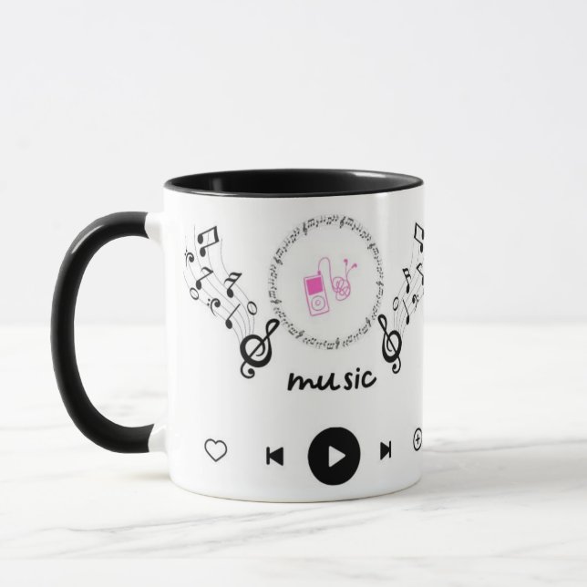 Taza Muestra tu lado musical** (Izquierda)