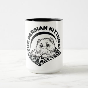 Taza Mug 1 con el logotipo de gatitos persas