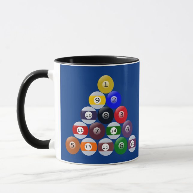 Taza Mug 8 Ball (Izquierda)