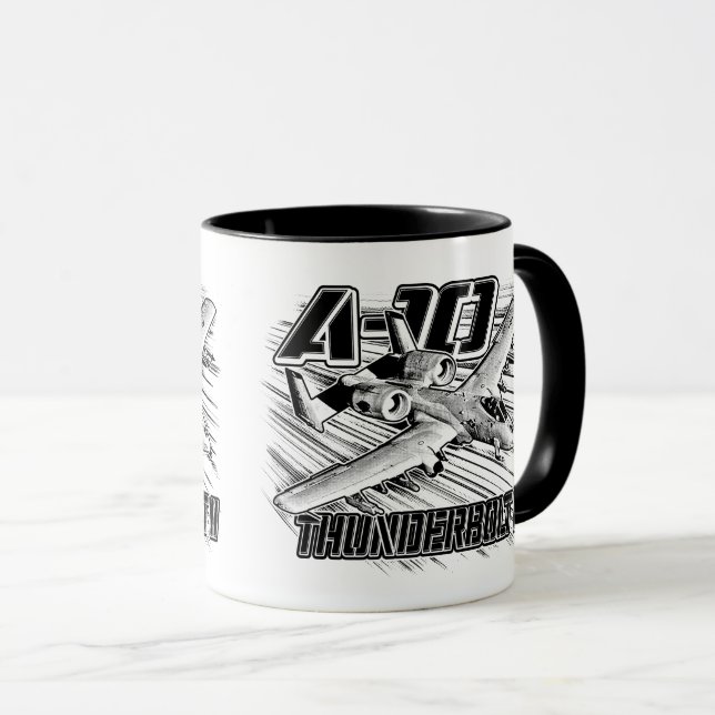 Taza Mug A-10 Thunderbolt II (Anverso derecho)