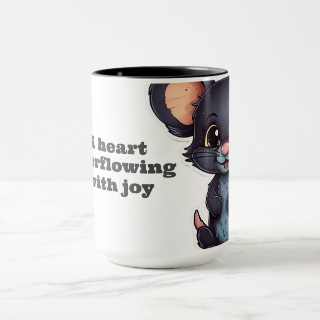 Taza Mug A heart overflowing with joy (Centro)