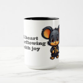 Taza Mug A heart overflowing with joy