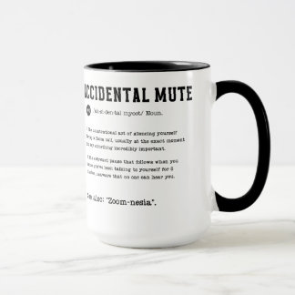 Taza Mug accidental silenciosa - error de llamada con z