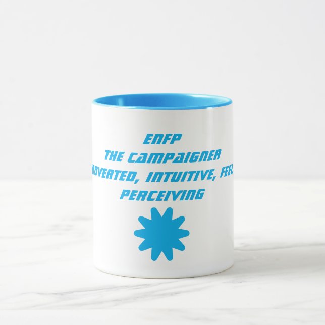 Taza Mug, activista de ENFP (Centro)