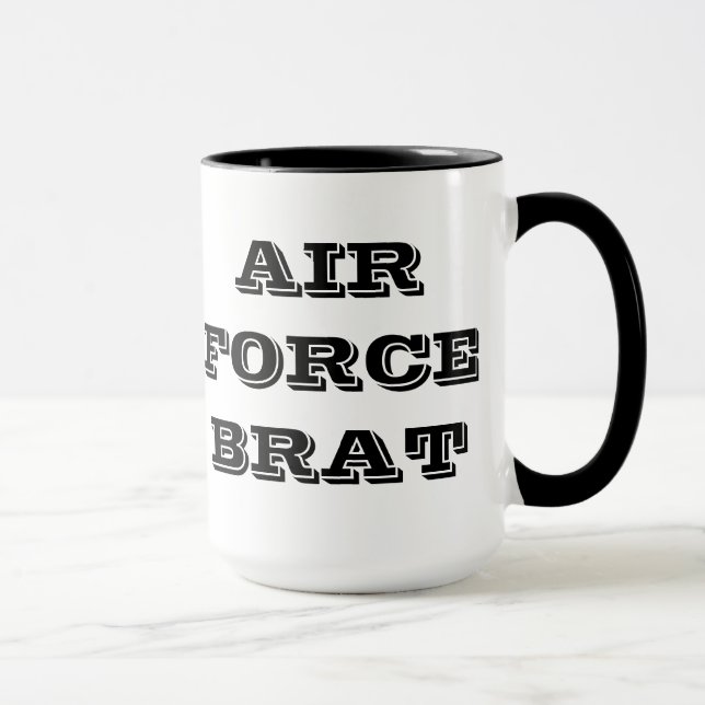 Taza Mug Air Force Brat (Derecha)