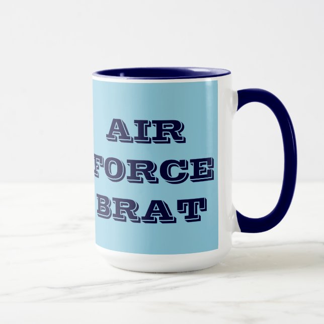 Taza Mug Air Force Brat (Derecha)