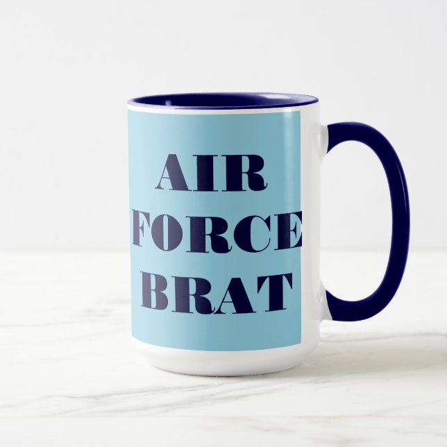 Taza Mug Air Force Brat (Derecha)