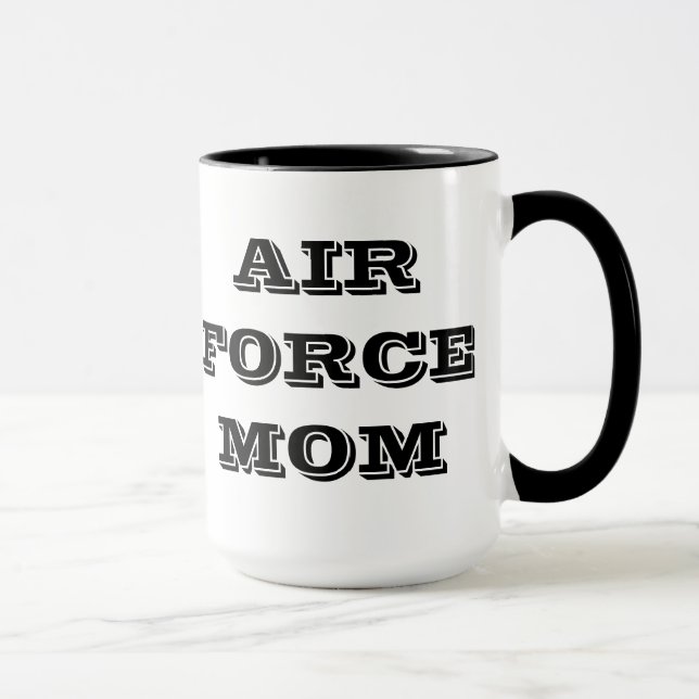 Taza Mug Air Force Mom (Derecha)