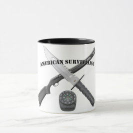 Taza Mug AMERICAN SURVIVALIST