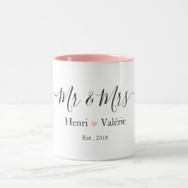 Taza Mug Amour & Mariage