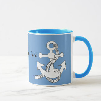 Taza Mug - Anclaje y nombre de los buques