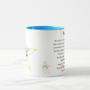 Taza Mug. ángel de estrella inspiradora