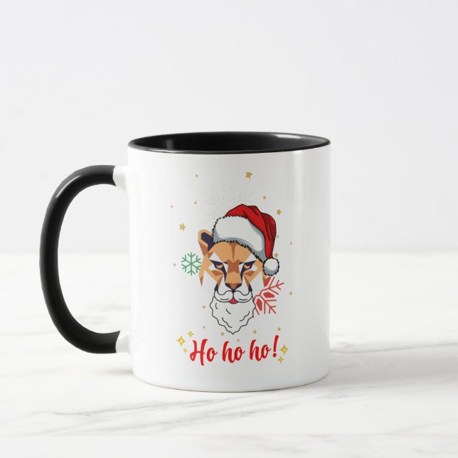 Taza mug animal ho ho ho  (Izquierda)