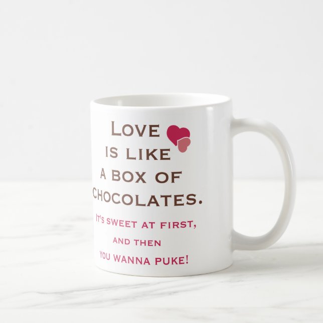 Taza Mug anti Día de San Valentín (Derecha)