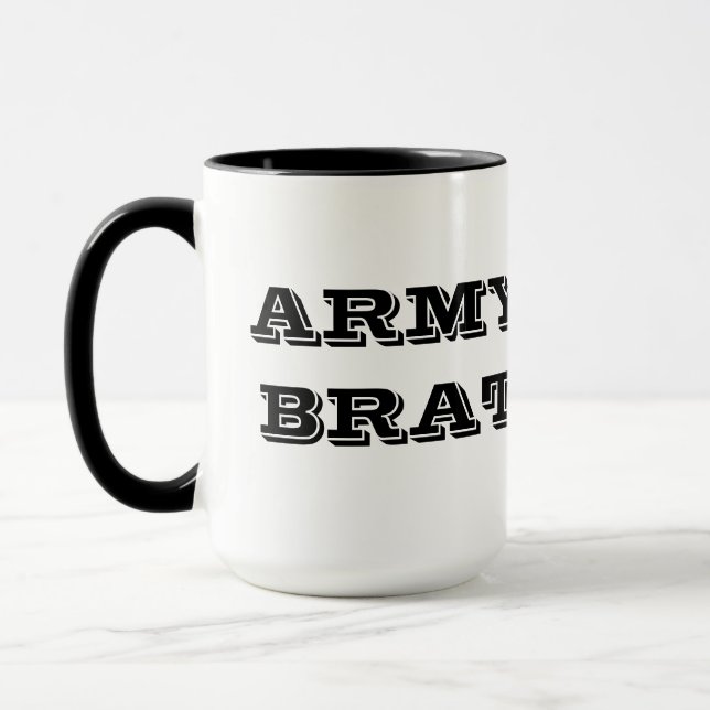 Taza Mug Army Brat (Izquierda)