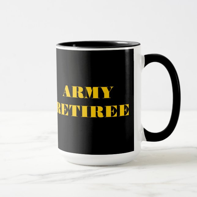 Taza Mug Army Retiree (Derecha)