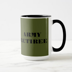 Taza Mug Army Retiree