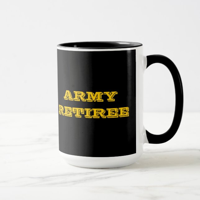Taza Mug Army Retiree (Derecha)