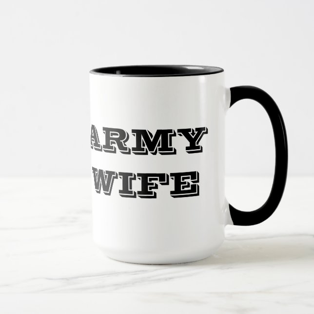 Taza Mug Army Wife (Derecha)