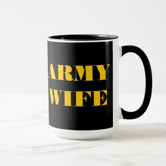 Taza Mug Army Wife (Derecha)