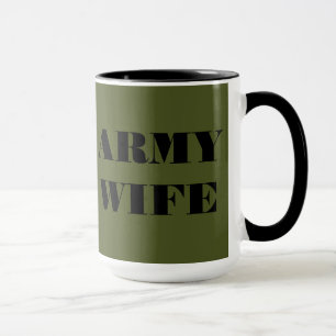 Taza Mug Army Wife