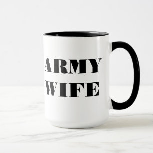 Taza Mug Army Wife