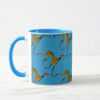 Taza Mug Azawakh stylisé