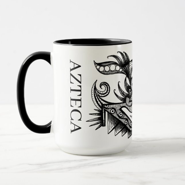 Taza Mug Azteca por Darin Jones (Izquierda)