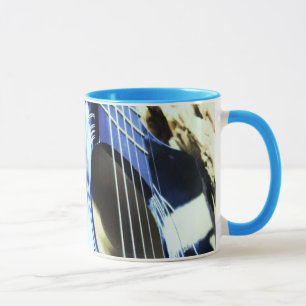Taza Mug. azul acústico