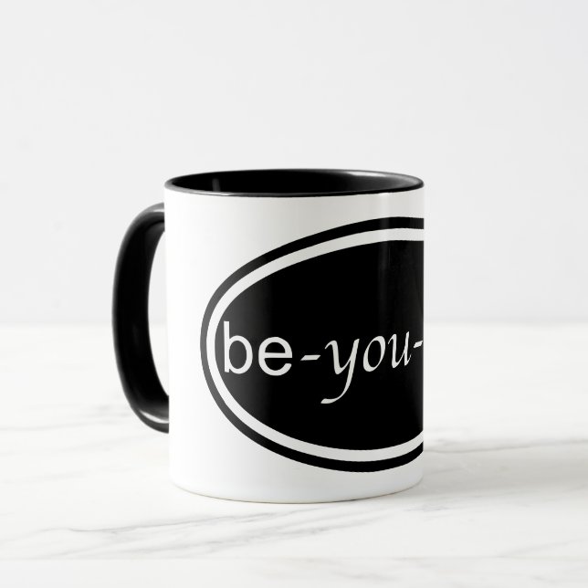 Taza Mug "Be-You-Tiful" (Anverso izquierdo)