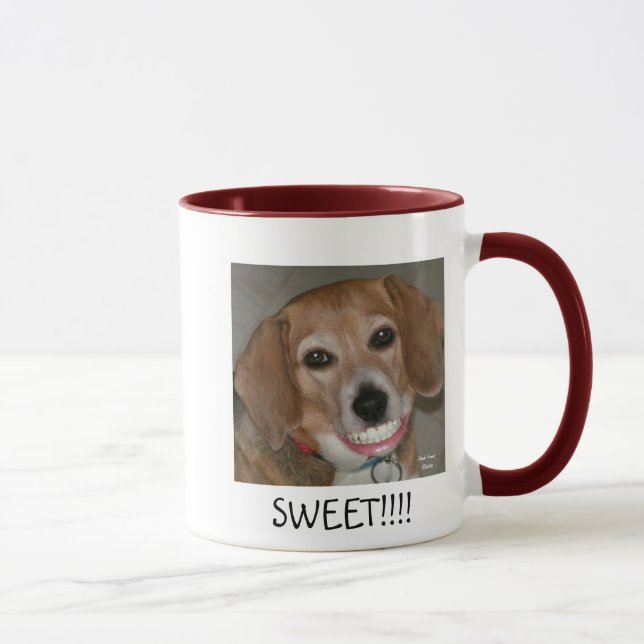 Taza Mug Beagle sonriente (Derecha)