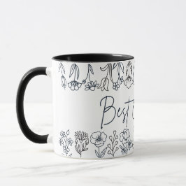 Taza Mug Best Grandma Wildflowers