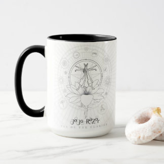 Taza Mug Black Rim Handle  |  Eye of the Clarion